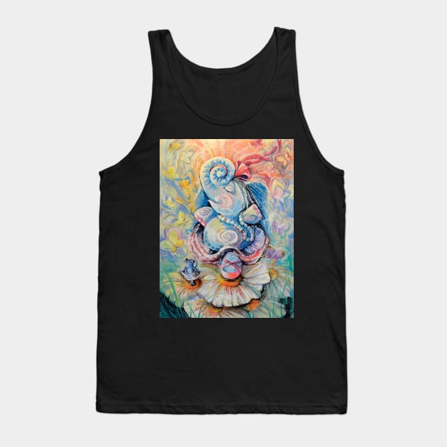 Camomile Ballet Tank Top by Lala Lotos